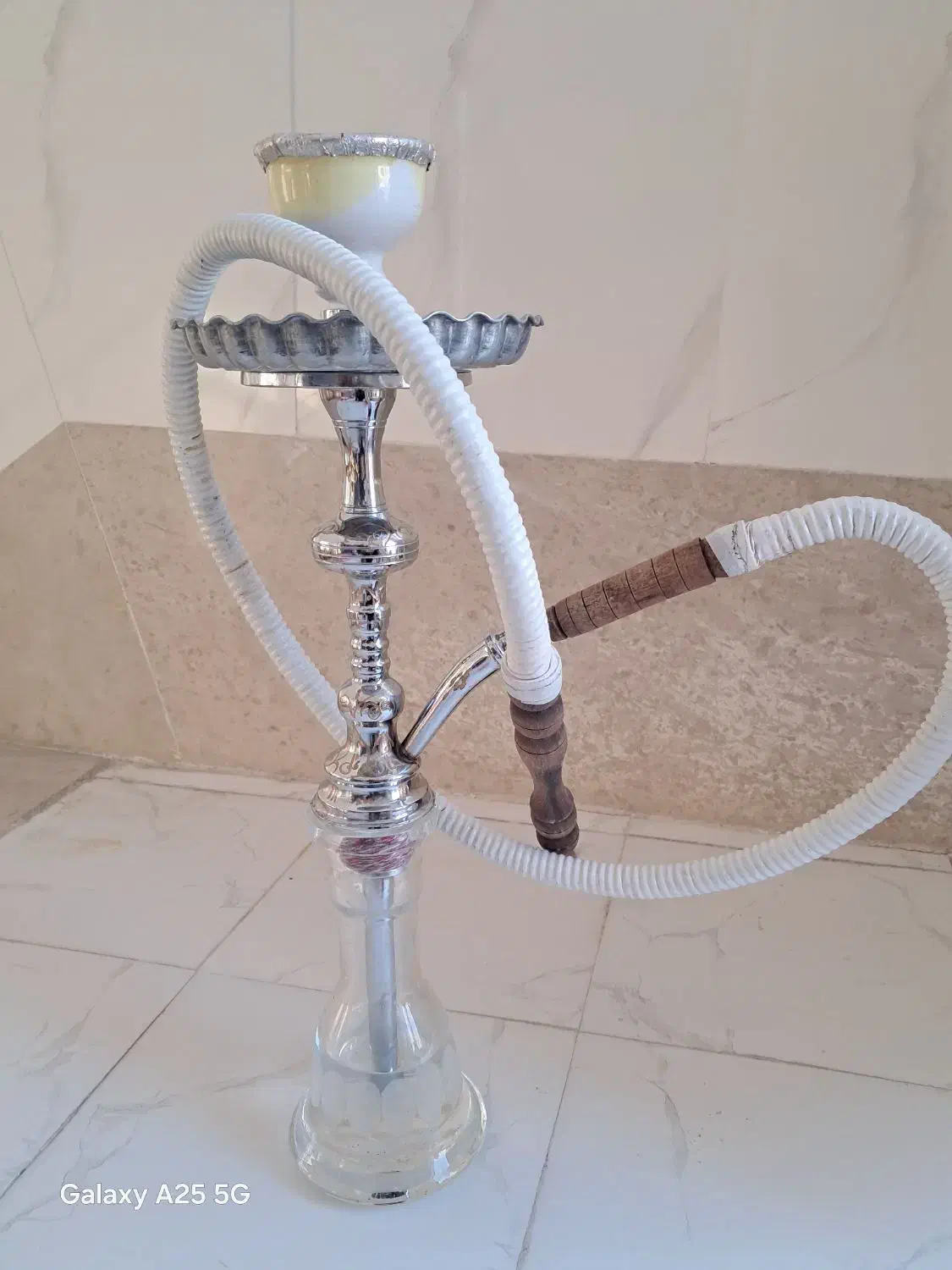 فروش قلیون تنه برنجی|کلکسیون و سرگرمی|ساوه, |دیوار