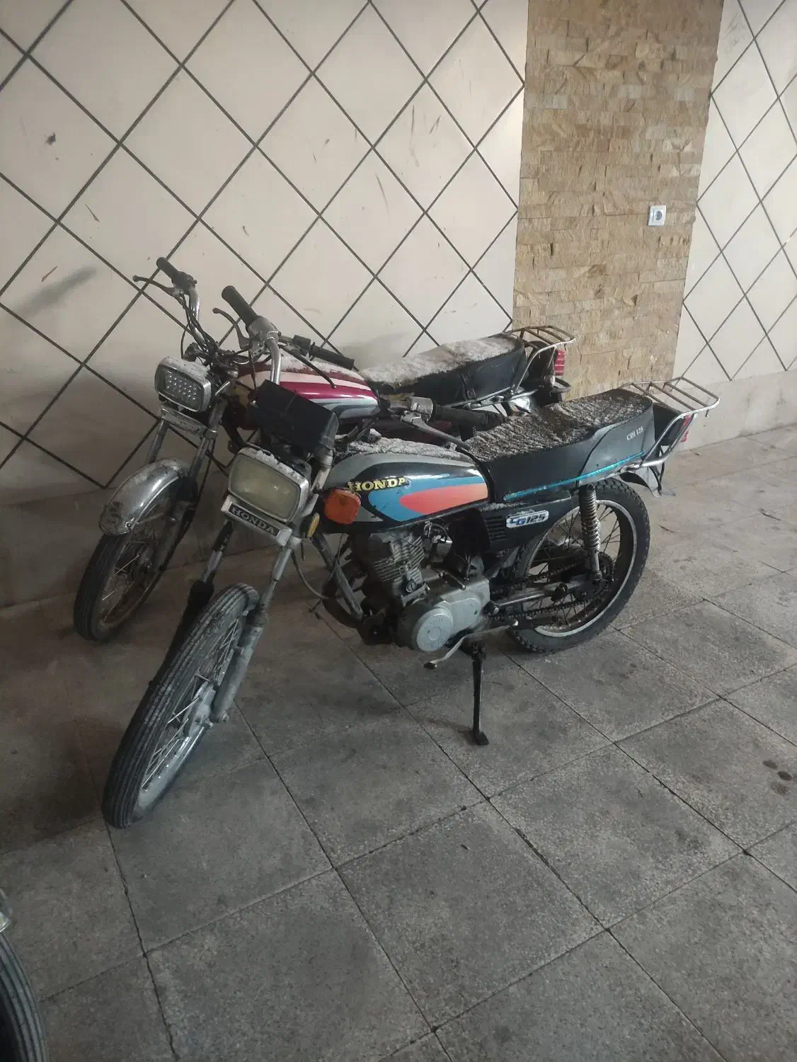 هندا مزایده دو عدد|موتورسیکلت|بومهن, |دیوار