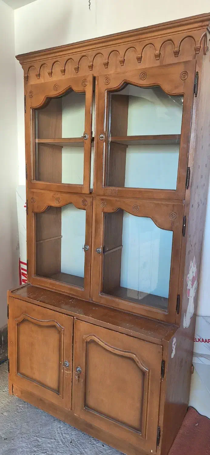 کتابخانه تمام چوب|کتابخانه، شلف، قفسه‌های دیواری|اردبیل, |دیوار