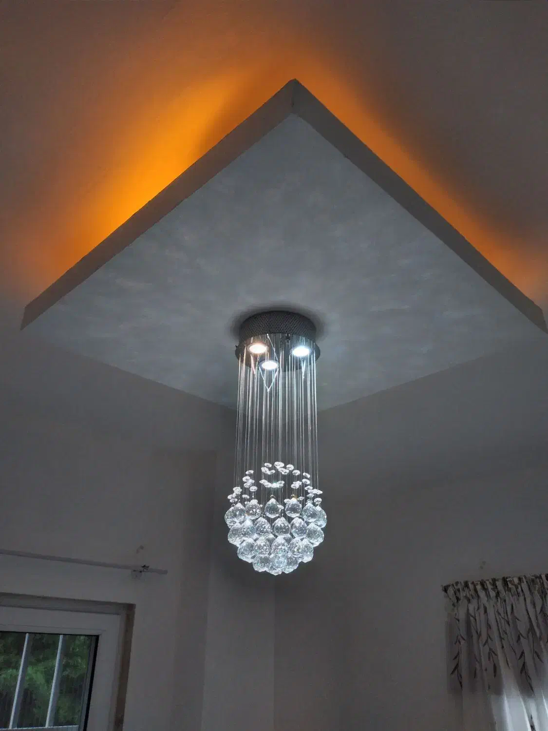 تعدادی لوستر کریستالی سیم بکسلی آکبند نونو|لوستر و چراغ آویز|تهران, مینابی|دیوار