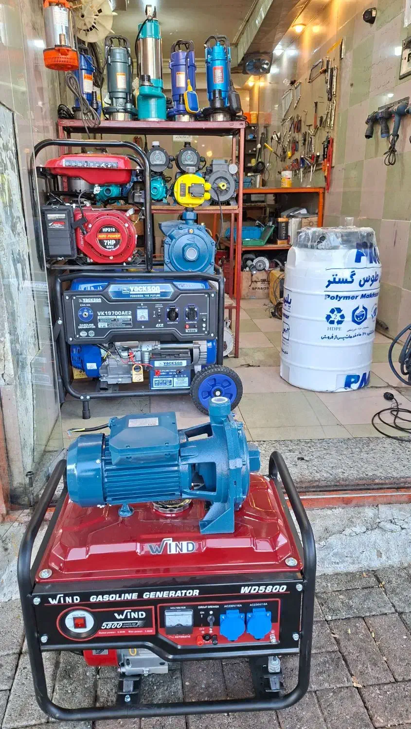 تخفیفات اجناس صنعتی موتور برقP و پمپ آبF|ماشین‌آلات صنعتی|بروجرد, |دیوار