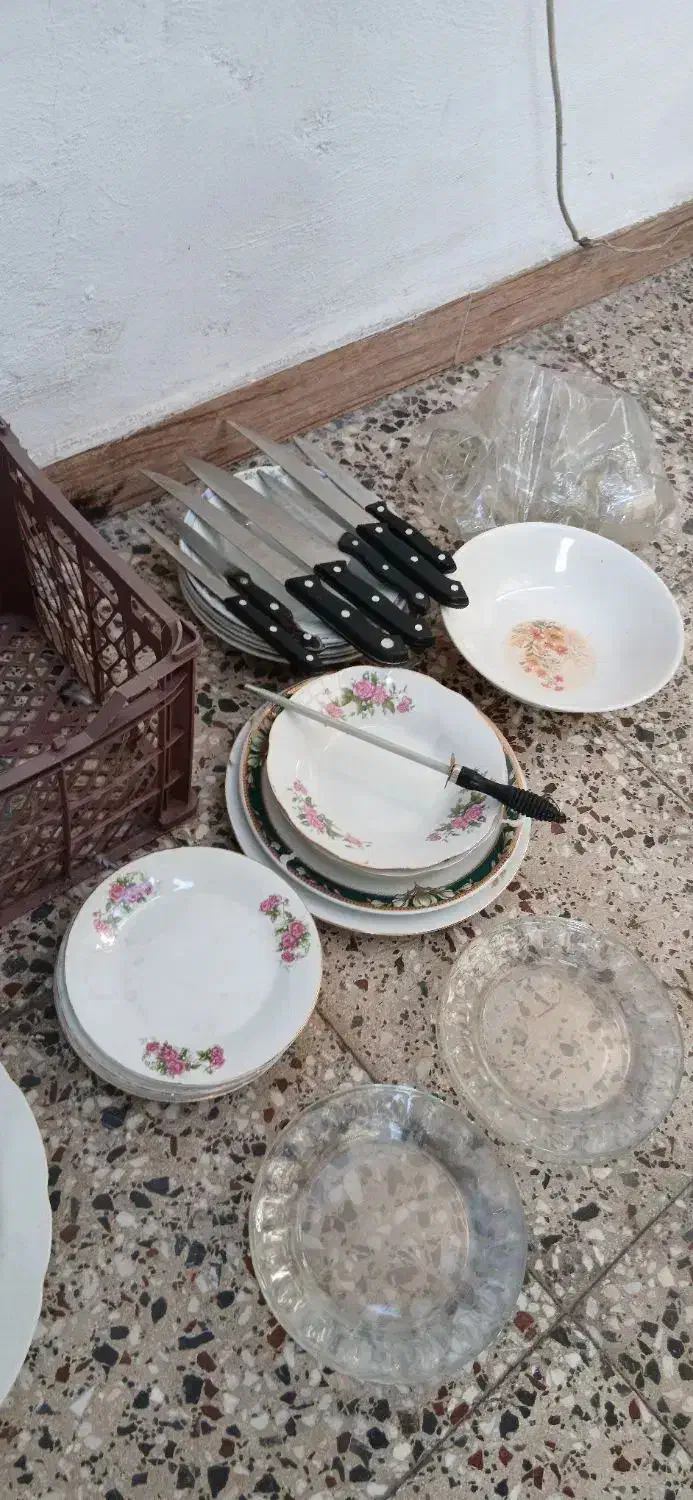 ظروف ملامین چینی چاقو|ظروف سرو و پذیرایی|لنگرود, |دیوار