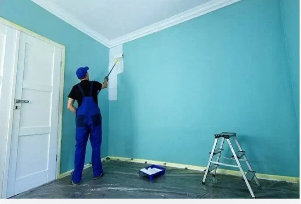 نقاشی و رنگ آمیزی ساختمان|خدمات پیشه و مهارت|کیش, |دیوار