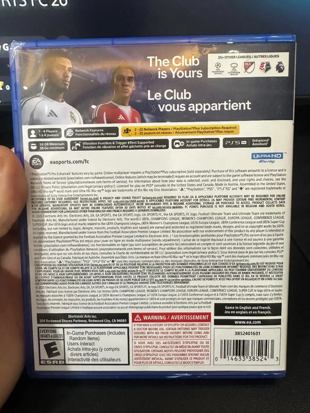 Fc 26|کنسول، بازی ویدئویی و آنلاین|بندر انزلی, معلم|دیوار