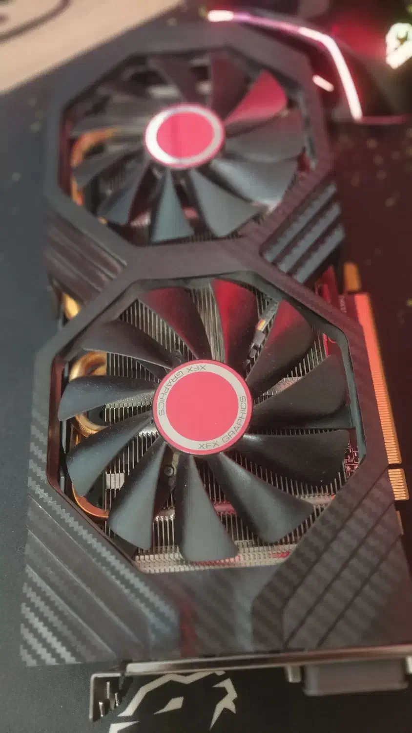 گرافیک rx 580 xfx 8g|قطعات و لوازم جانبی رایانه|تهران, سلسبیل شمالی|دیوار