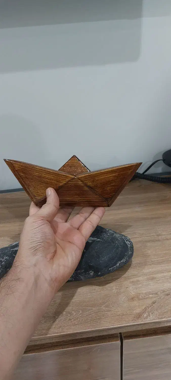 قایق چوبی|مجسمه، تندیس، ماکت|مشهد, چهارچشمه|دیوار