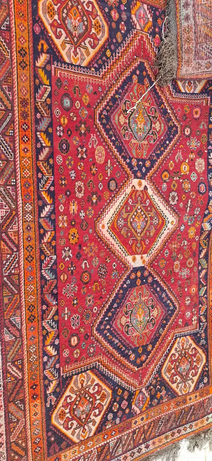 فرش دستباف|فرش|شیراز, مسلم|دیوار