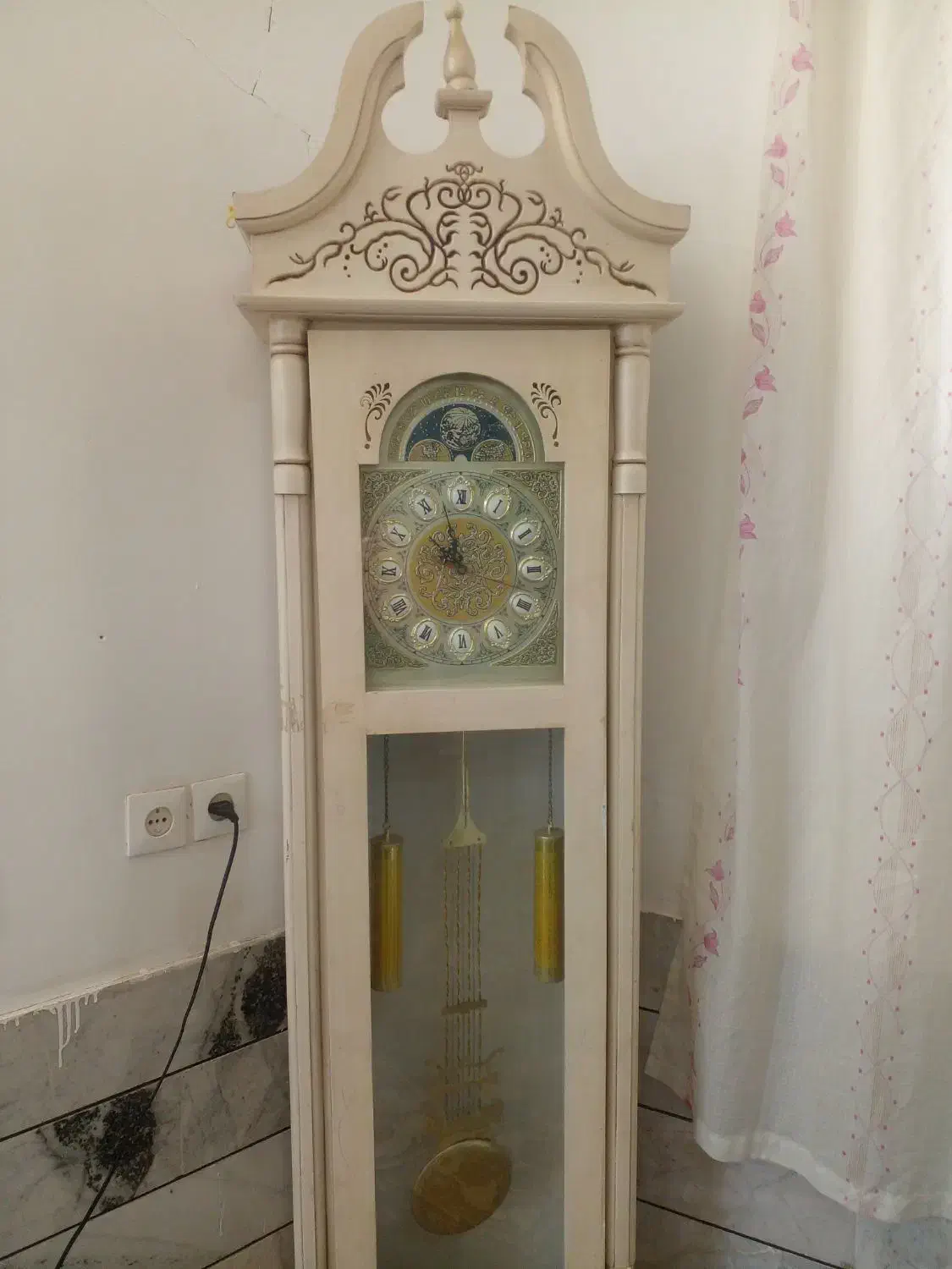 ساعت ایستاده|ساعت دیواری و تزئینی|قائن, |دیوار