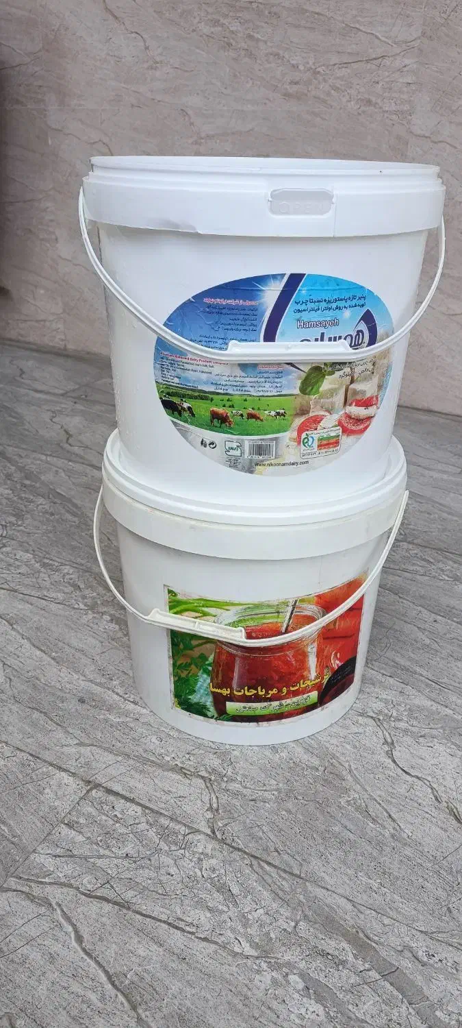 سطل|ظروف نگهدارنده، پلاستیکی، یکبارمصرف|خرمآباد, |دیوار