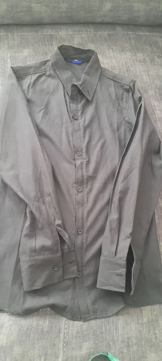 پیراهن پسرانه برای ۱۲ تا ۱۵ سال .نوک مدادی.نونو|لباس|مشکیندشت, |دیوار