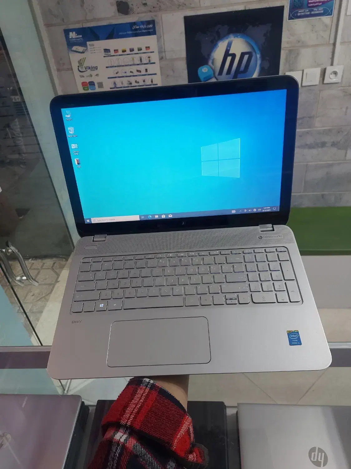 لپتاپ لمسی اچ پی i5 RAM16 SSD256 باکارتن فول لوازم|رایانه همراه|کرج, گلشهر|دیوار