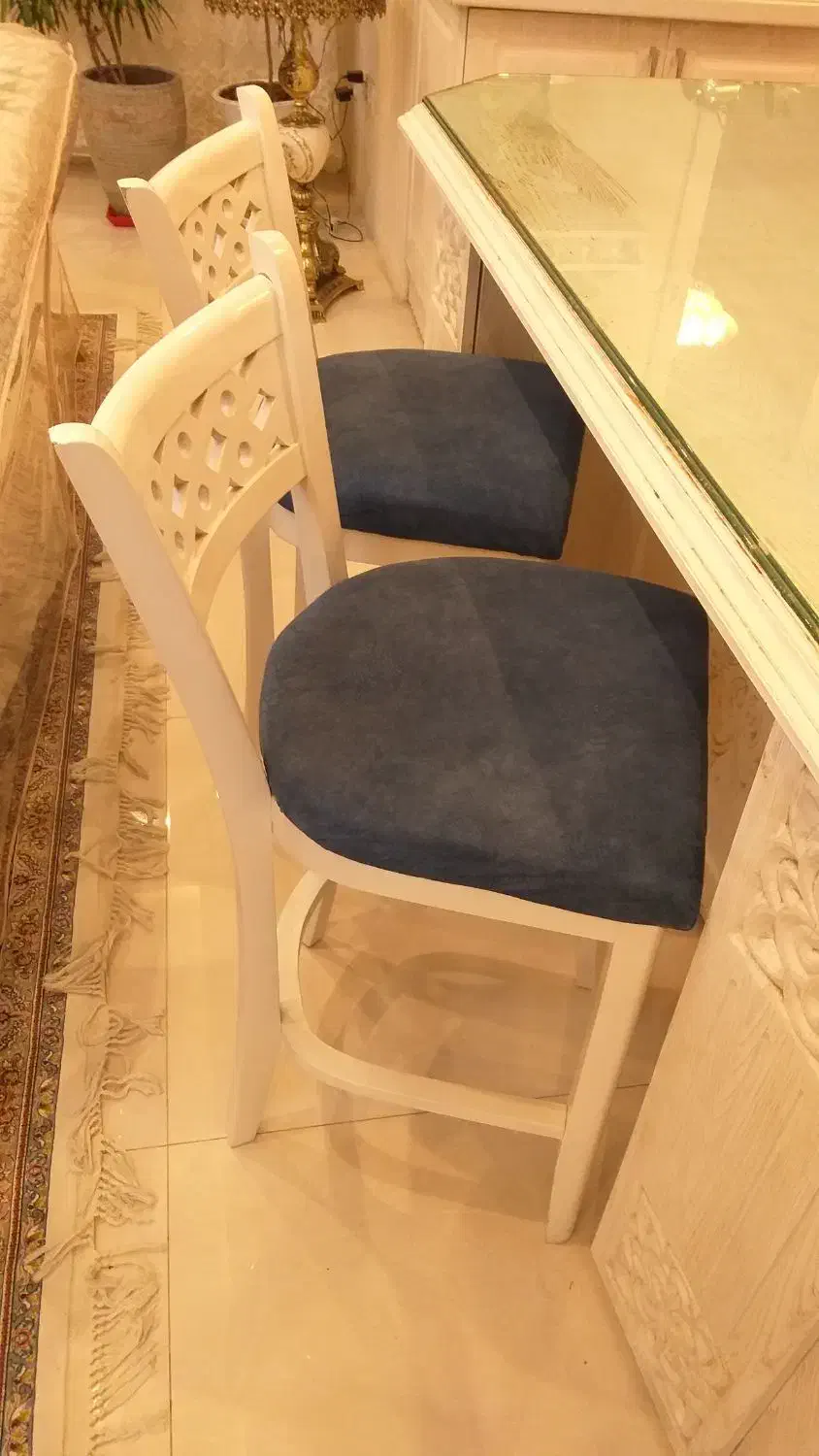 میز جزیره چوبی زیبای آشپزخانه و صندلی اپن|میز و صندلی غذاخوری|مشهد, رضاشهر|دیوار