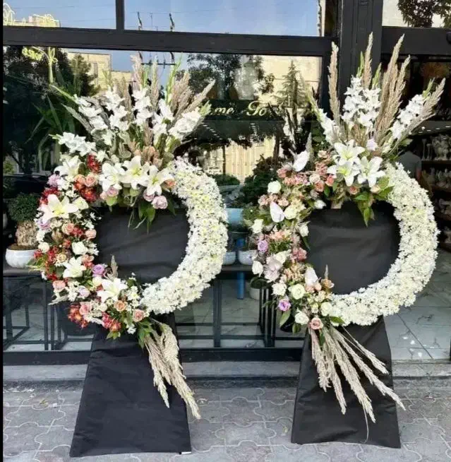 تاج گل ارسال به سراسر کشور به صورت تکی و عمده|خدمات پذیرایی، مراسم|اسلامشهر, باغ فیض|دیوار