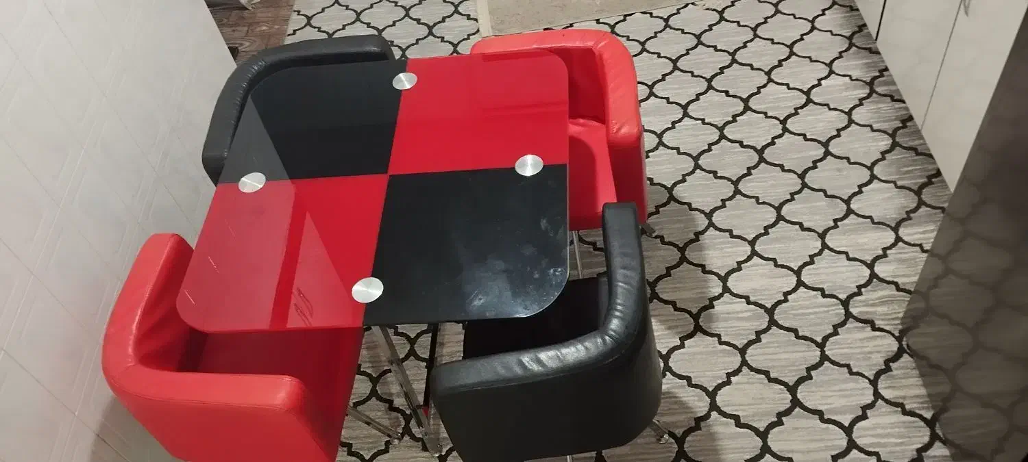 میز نهار خوری|میز و صندلی غذاخوری|خرم‌آباد, |دیوار