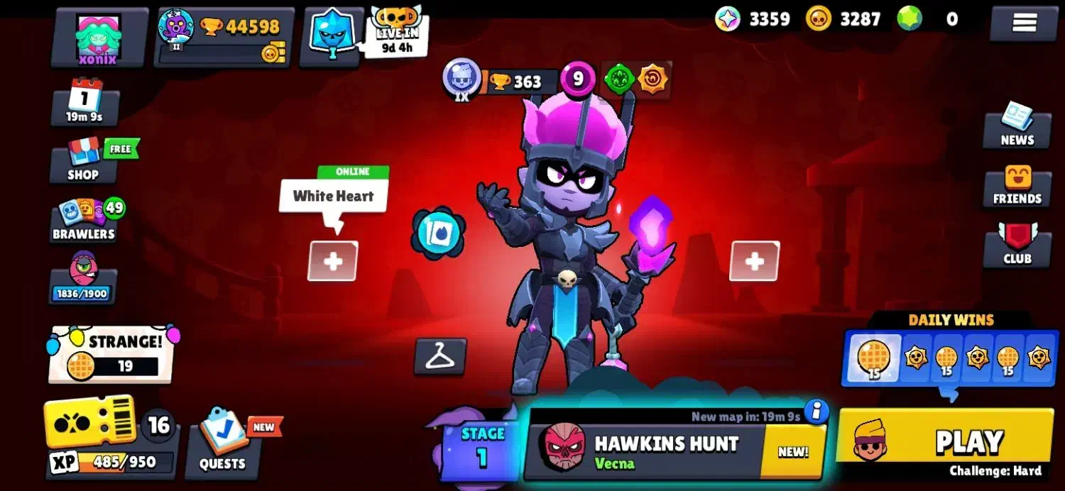 اکانت براول استارز ۴۴k|کنسول، بازی ویدئویی و آنلاین|اسلام‌‌آباد غرب, |دیوار