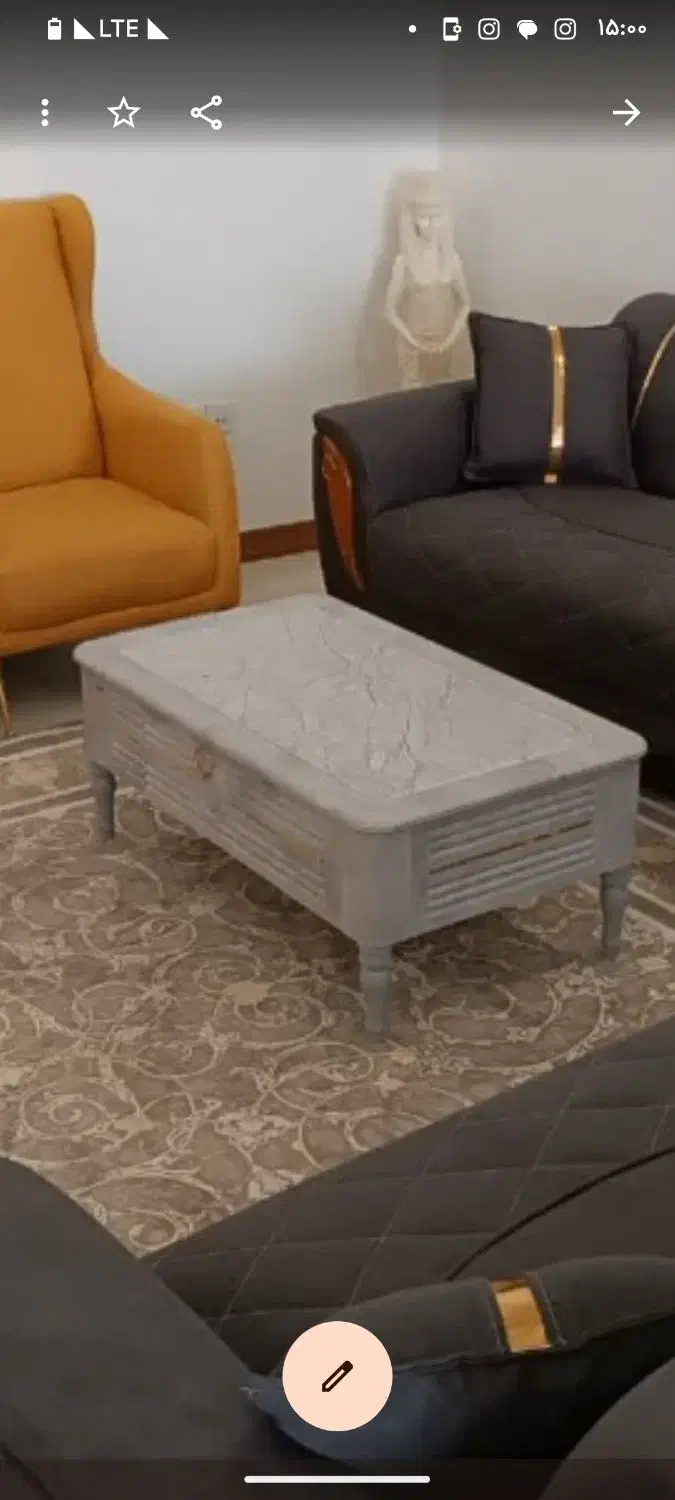 عسلی|مبلمان خانگی و میز عسلی|گلپایگان, |دیوار