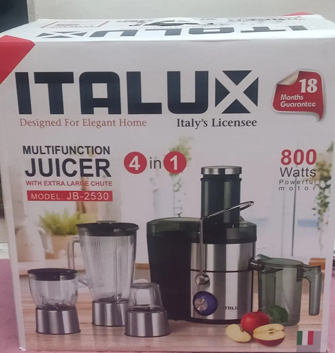 دستگاه(آبمیوه گیر) ۴کاره ایتالوکس|آبمیوه‌گیر و آب‌مرکبات‌گیر|تهران, منیریه|دیوار