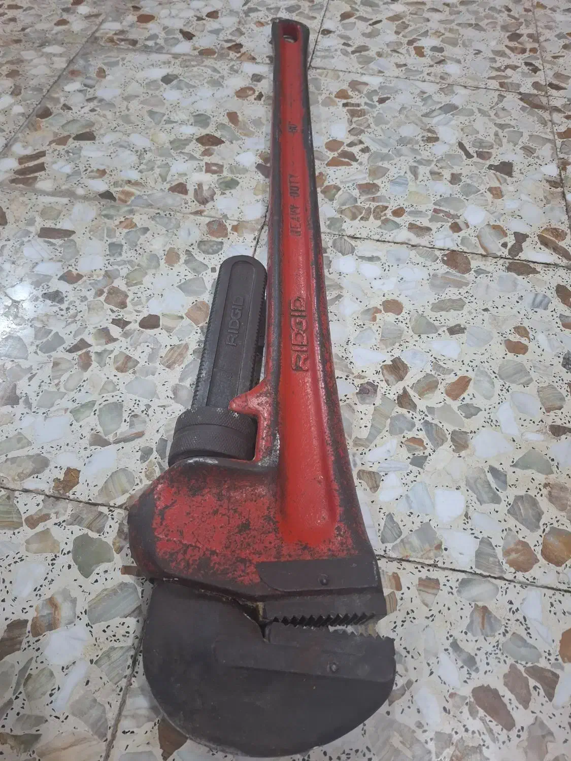 آچار لوله گیر آمریکایی شماره ۶۰واچار زنجیری سایز ۸|ابزارآلات|اهواز, ملاشیه|دیوار