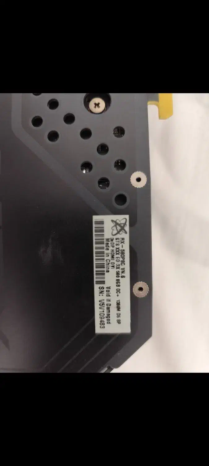 گرافیک rx580|قطعات و لوازم جانبی رایانه|قم, زنبیل آباد|دیوار