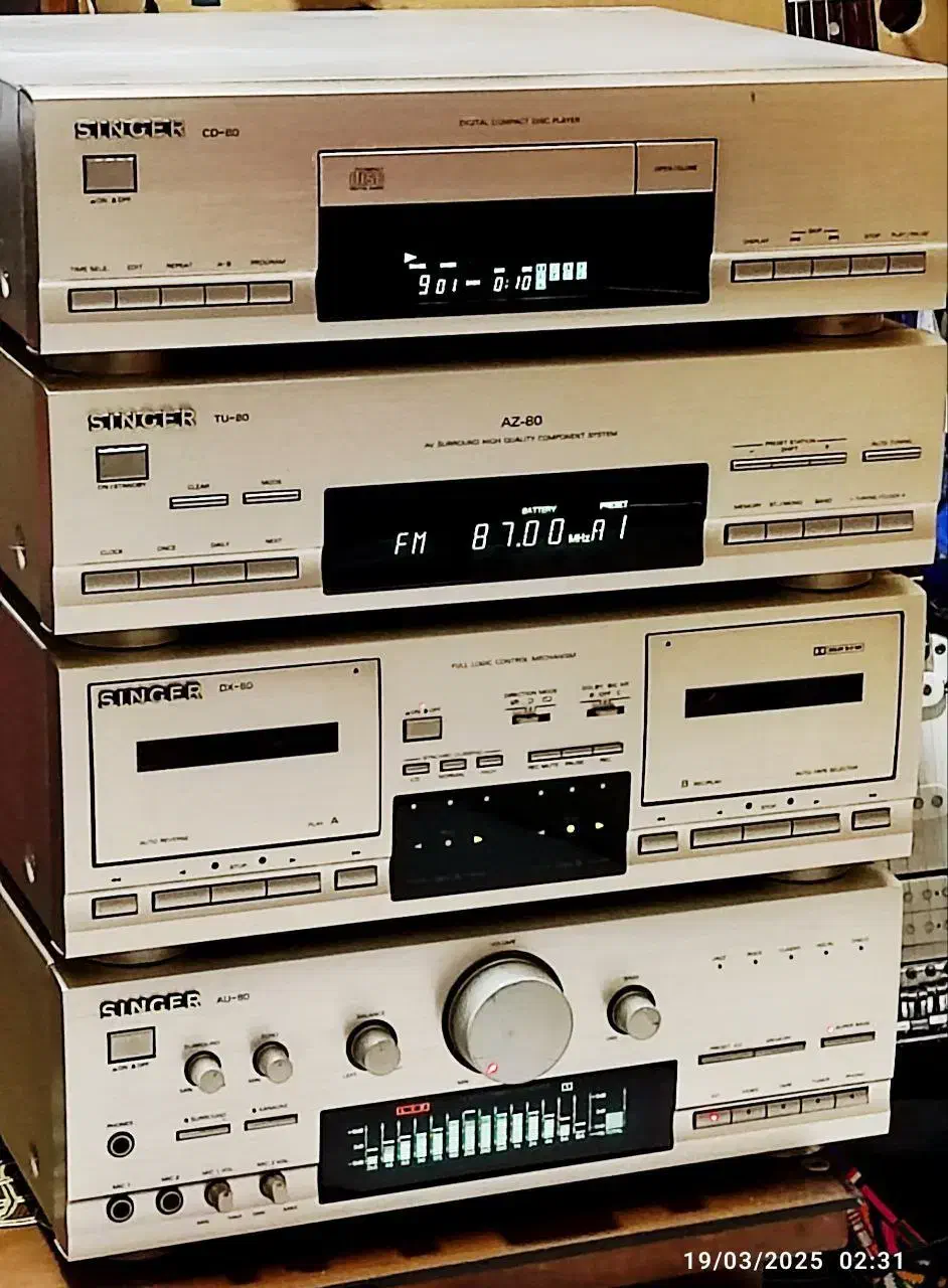 ست ۴ طبقه SINGER وارداتی|سیستم صوتی خانگی|تهران, آرارات|دیوار