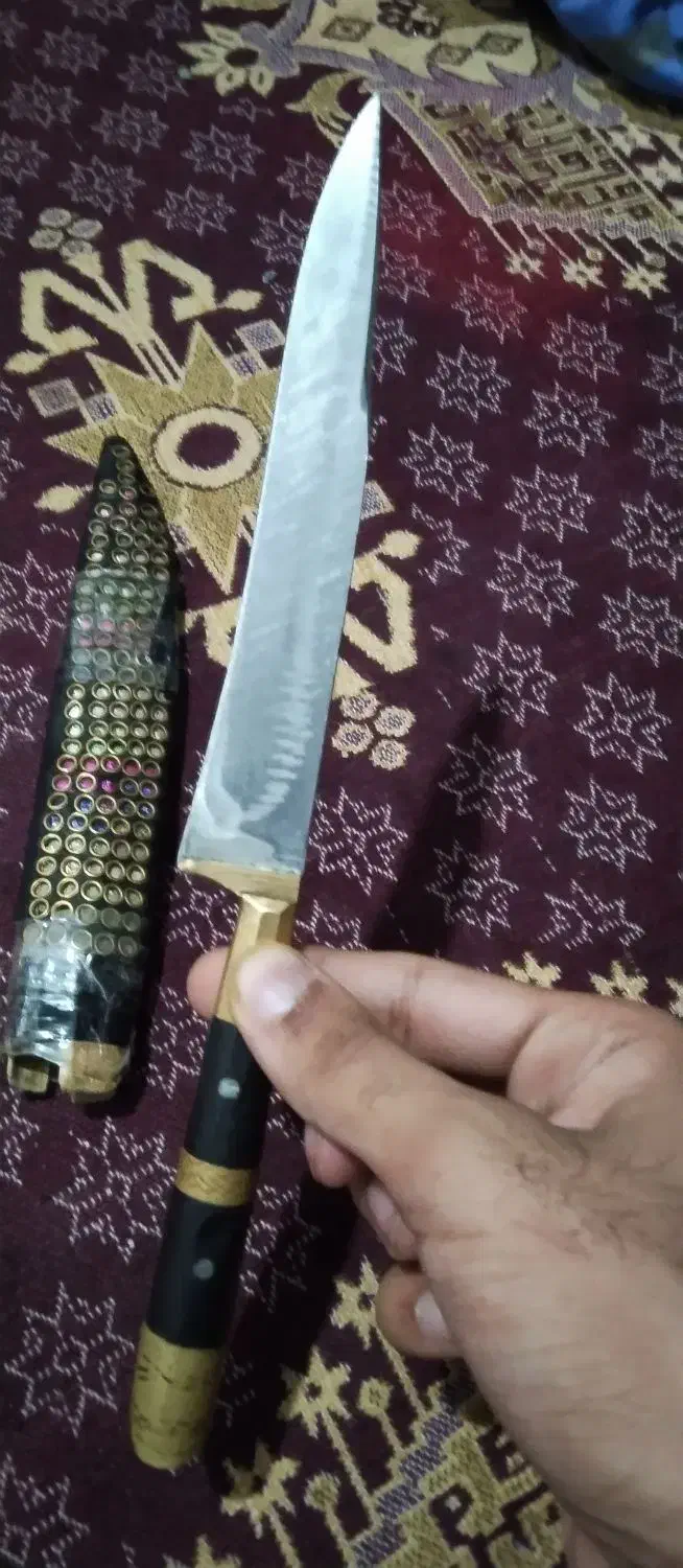 چاقو بلوچی|کلکسیون اشیاء عتیقه|خاش, |دیوار