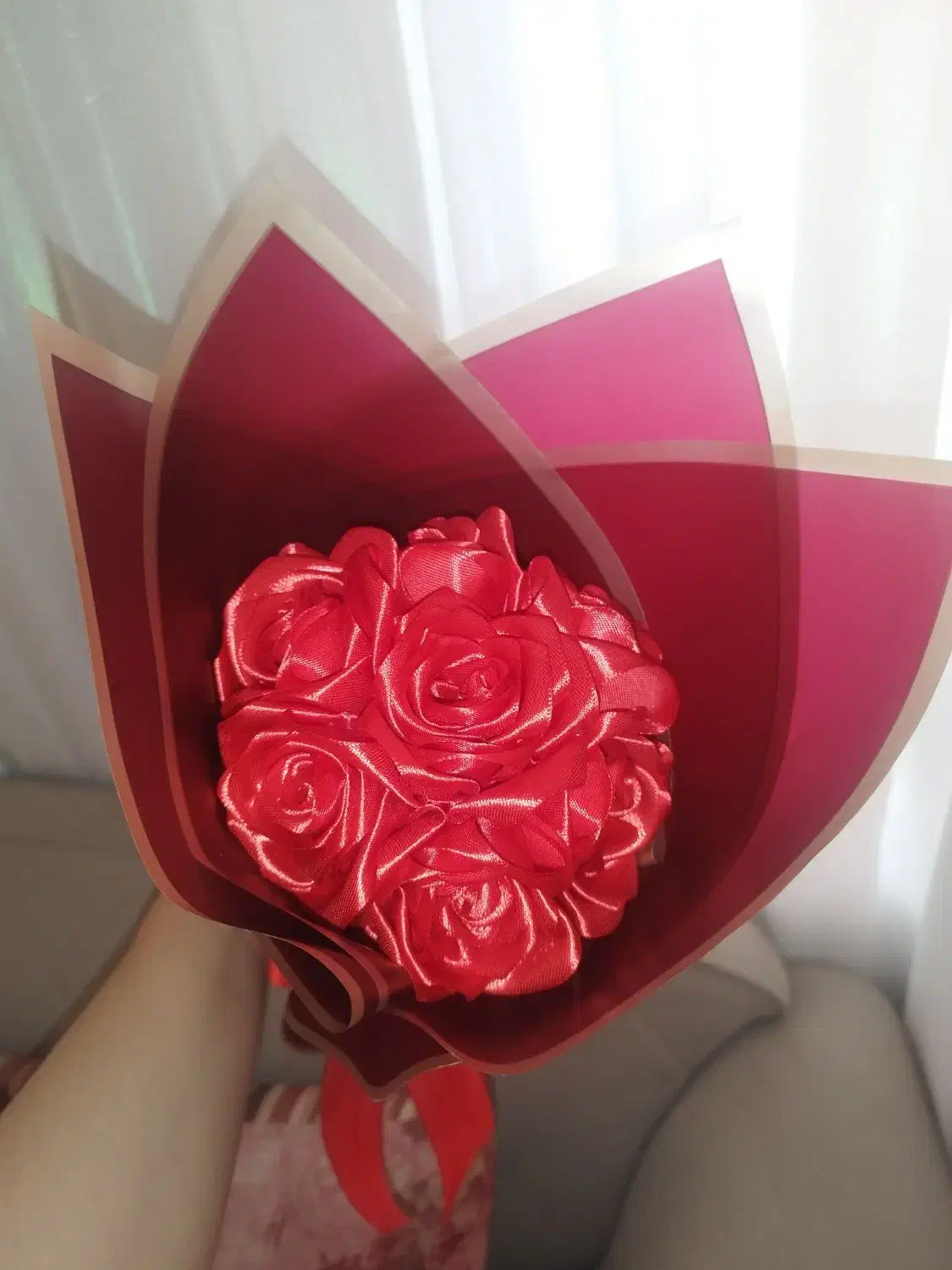 گل...کش مو و تلهای مجلسی|گل مصنوعی|دورود, |دیوار