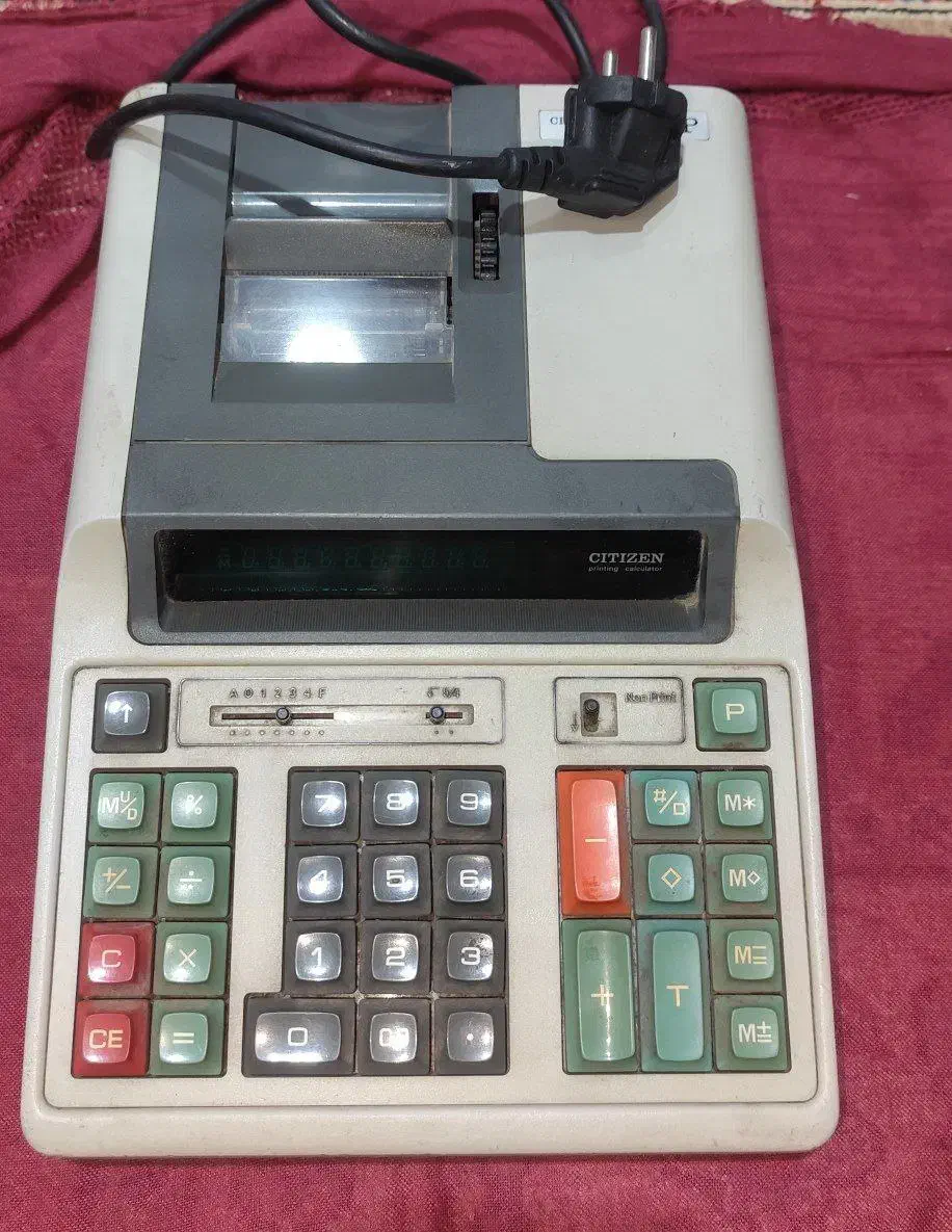 ماشین حساب پرینتر برقی حرفه ای سالم|پرینتر، اسکنر، کپی، فکس|صومعه‌سرا, |دیوار