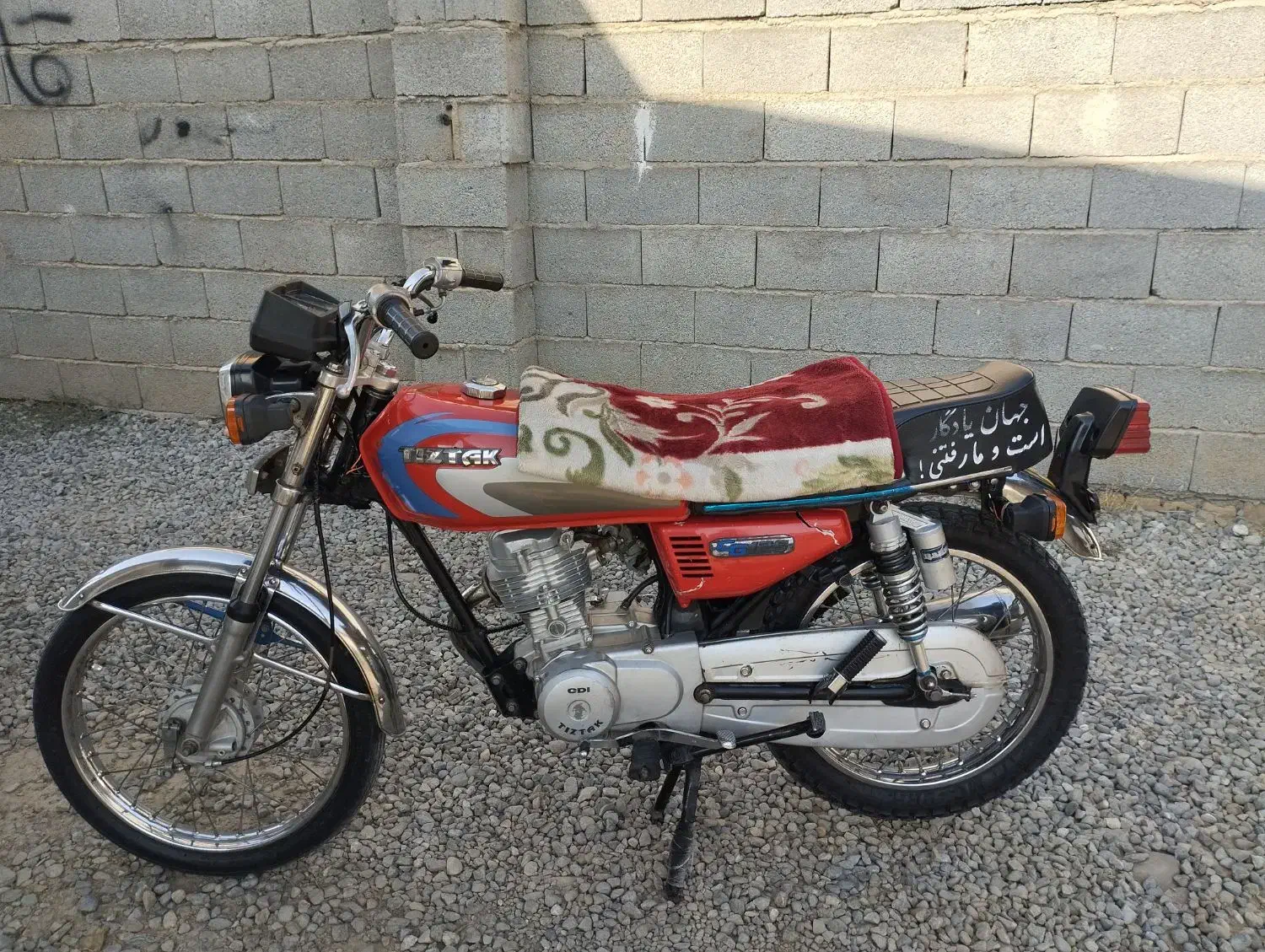 موتورمزایدهمدل87تمیزمرتب|موتورسیکلت|انبارآلوم, |دیوار