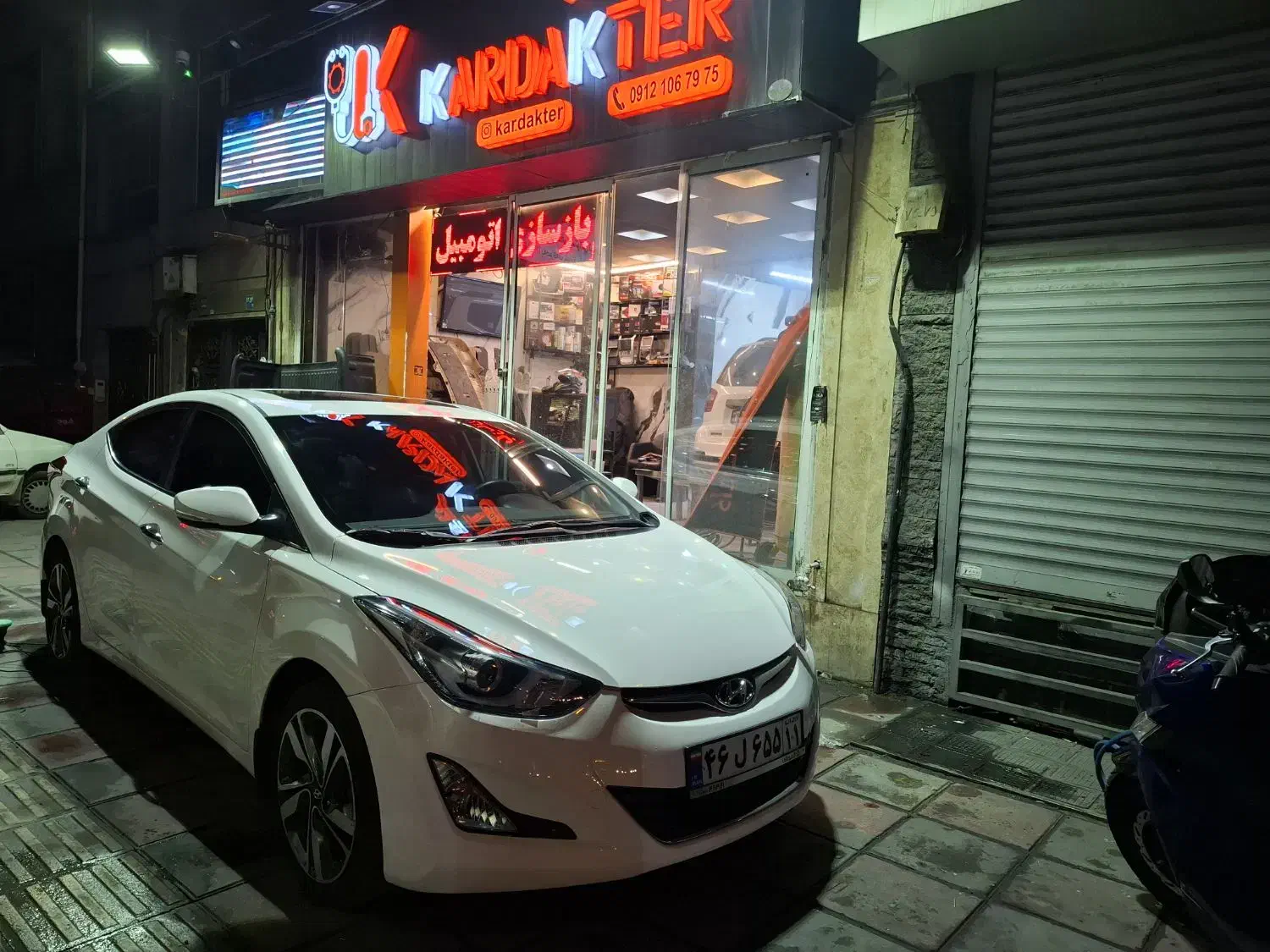 احیا رنگ سرامیک بدنه لیسه گیری نقاشی|خدمات موتور و ماشین|تهران, دبستان|دیوار