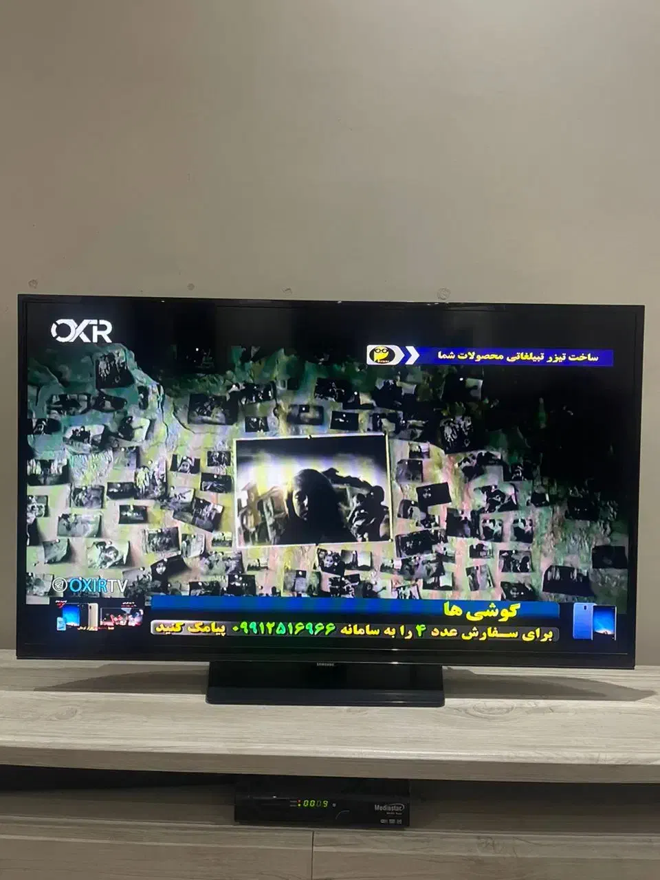 تلویزیون ۴۰ اینچ سامسونگ ال ای دی led|تلویزیون و پروژکتور|تهران, گمرک|دیوار