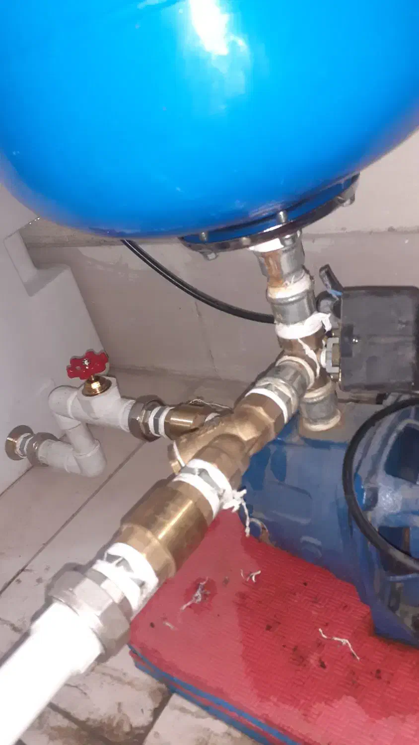 لوله کشی ونصب پمپ اب ومخزن|خدمات پیشه و مهارت|اسلام‌شهر, شهرک طالقانی|دیوار