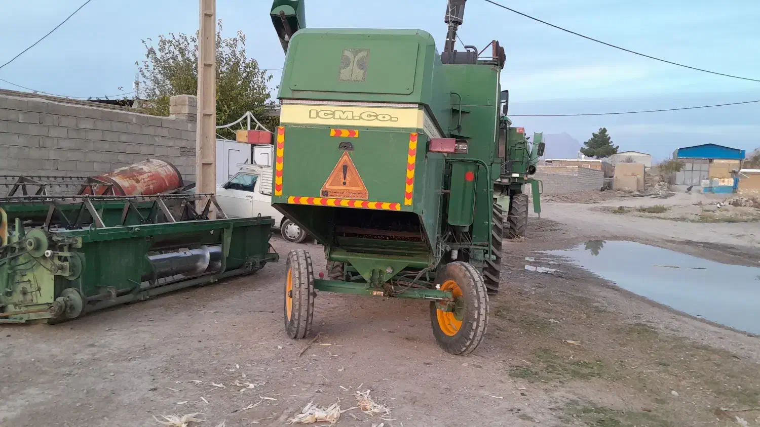 کمباین و هد نخود و هد‌ ذرت پاوند|خودرو سنگین|کرمانشاه, |دیوار