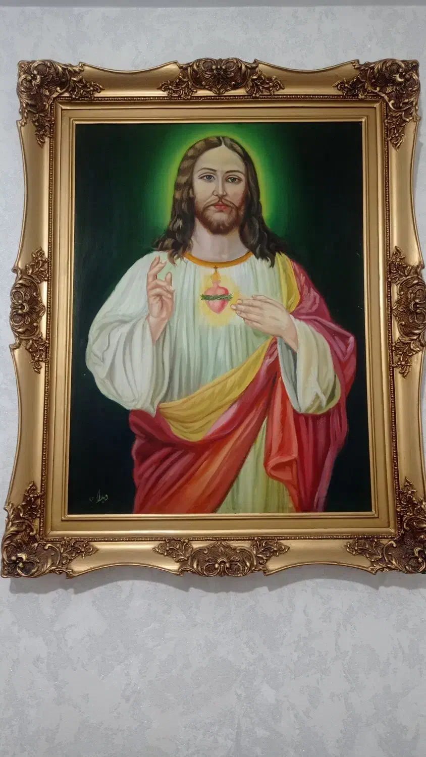 تابلو نقاشی زیبا امضا دار|تابلو، نقاشی، عکس|شهریار, شهریار|دیوار