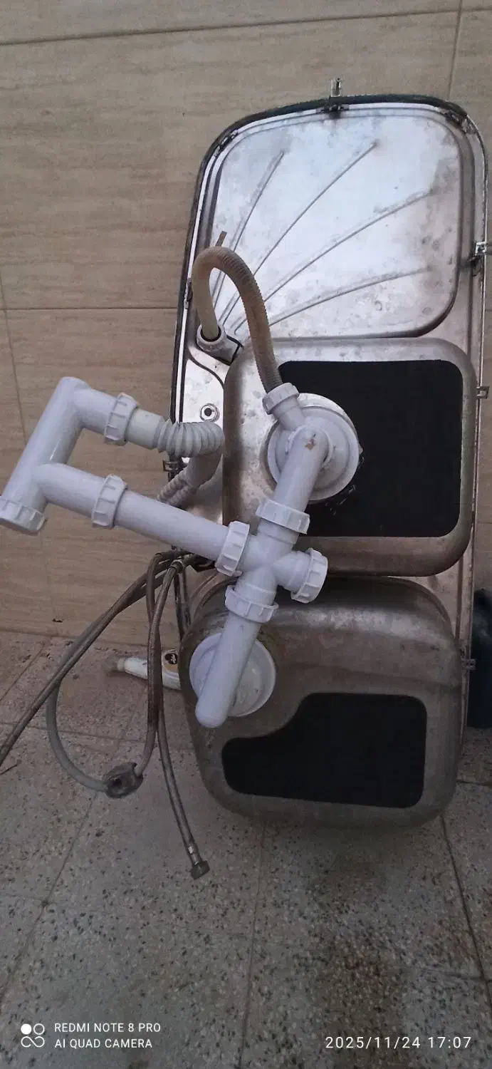 سینک ظرفشویی دوقلو اخوان|مصالح و تجهیزات ساختمان|قرچک, شهرک طلائیه|دیوار