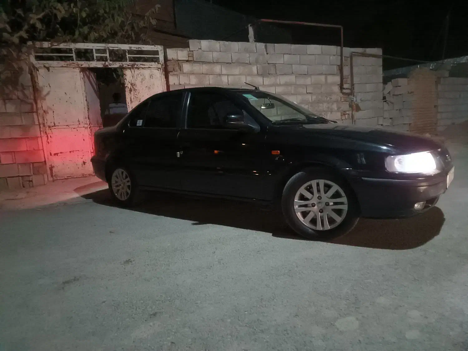 سمند مشکی ef۷|خودرو سواری و وانت|الیگودرز, |دیوار