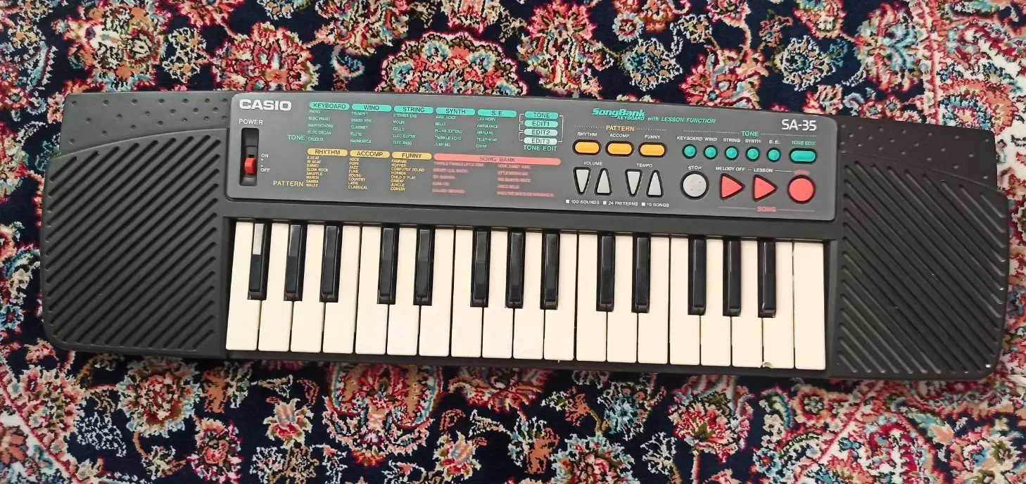 ارگ تمرینی کاسیو ژاپن|پیانو، کیبورد، آکاردئون|الوند, |دیوار