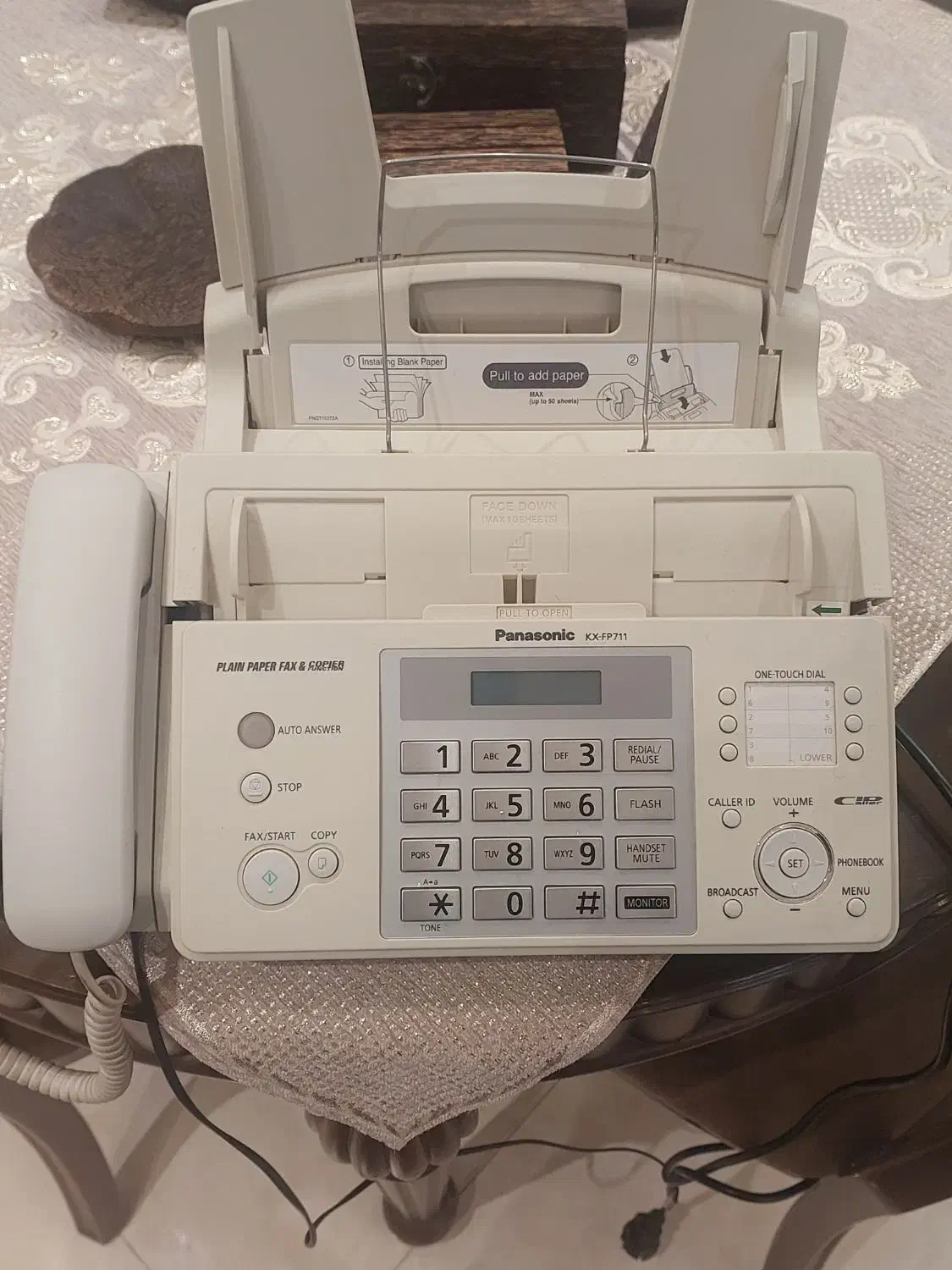 تلفن فکس پاناسونیک|پرینتر، اسکنر، کپی، فکس|کاشان, فاز ۲ ناجی آباد|دیوار