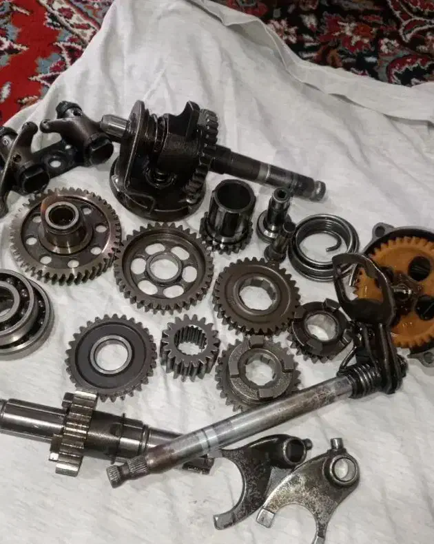 چرخدنده گیربکس وموتور هندا125 توپی چرخ جلو ژابنی|قطعات یدکی و لوازم جانبی|بهارستان, |دیوار