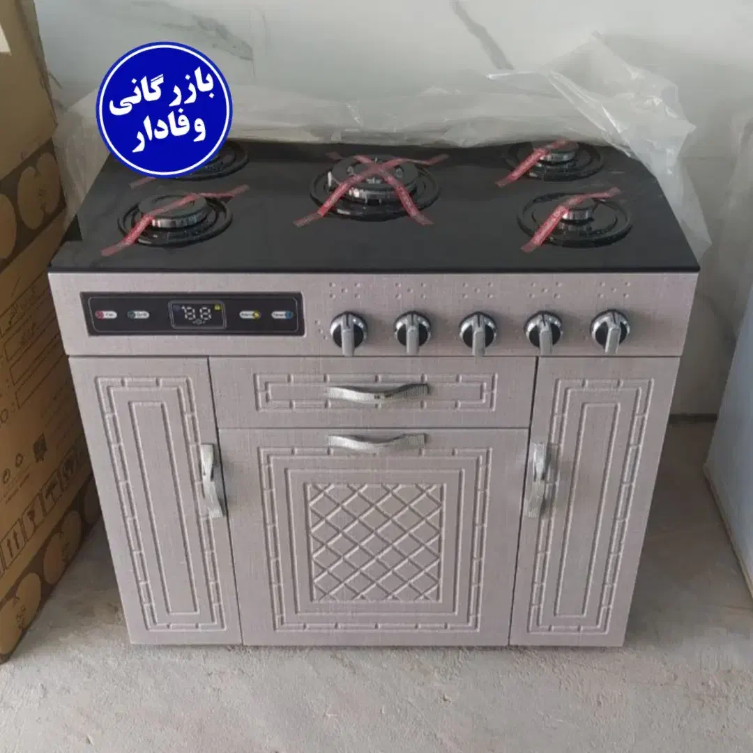 اجاق گاز ام دی اف ۵ شعله|اجاق گاز و لوازم برقی پختوپز|مرند, |دیوار