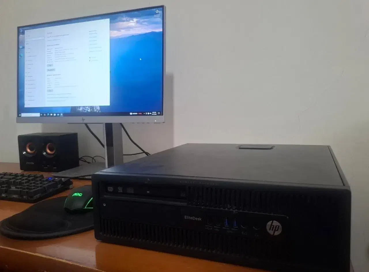 مینی کیس hp نسل 6 اینتل با ssd samsung 256|رایانه رومیزی|شیراز, اصلاح‌نژاد|دیوار