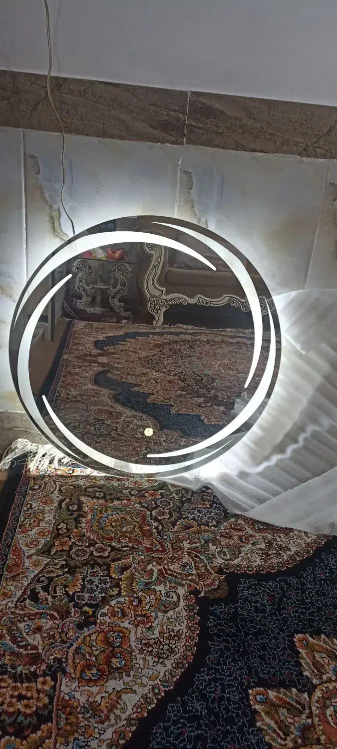 آینه گرد لایت|آینه|آذرشهر, |دیوار