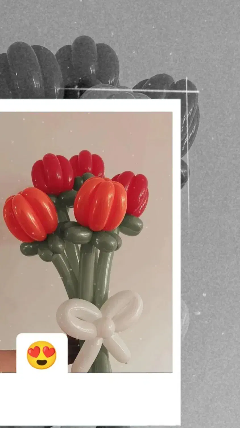 گل بادکنکی|گل مصنوعی|سرخرود, |دیوار