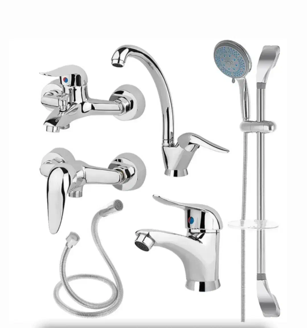 ست کامل شیرالات اهرمی|مصالح و تجهیزات ساختمان|پاکدشت, پاکدشت (مامازند)|دیوار