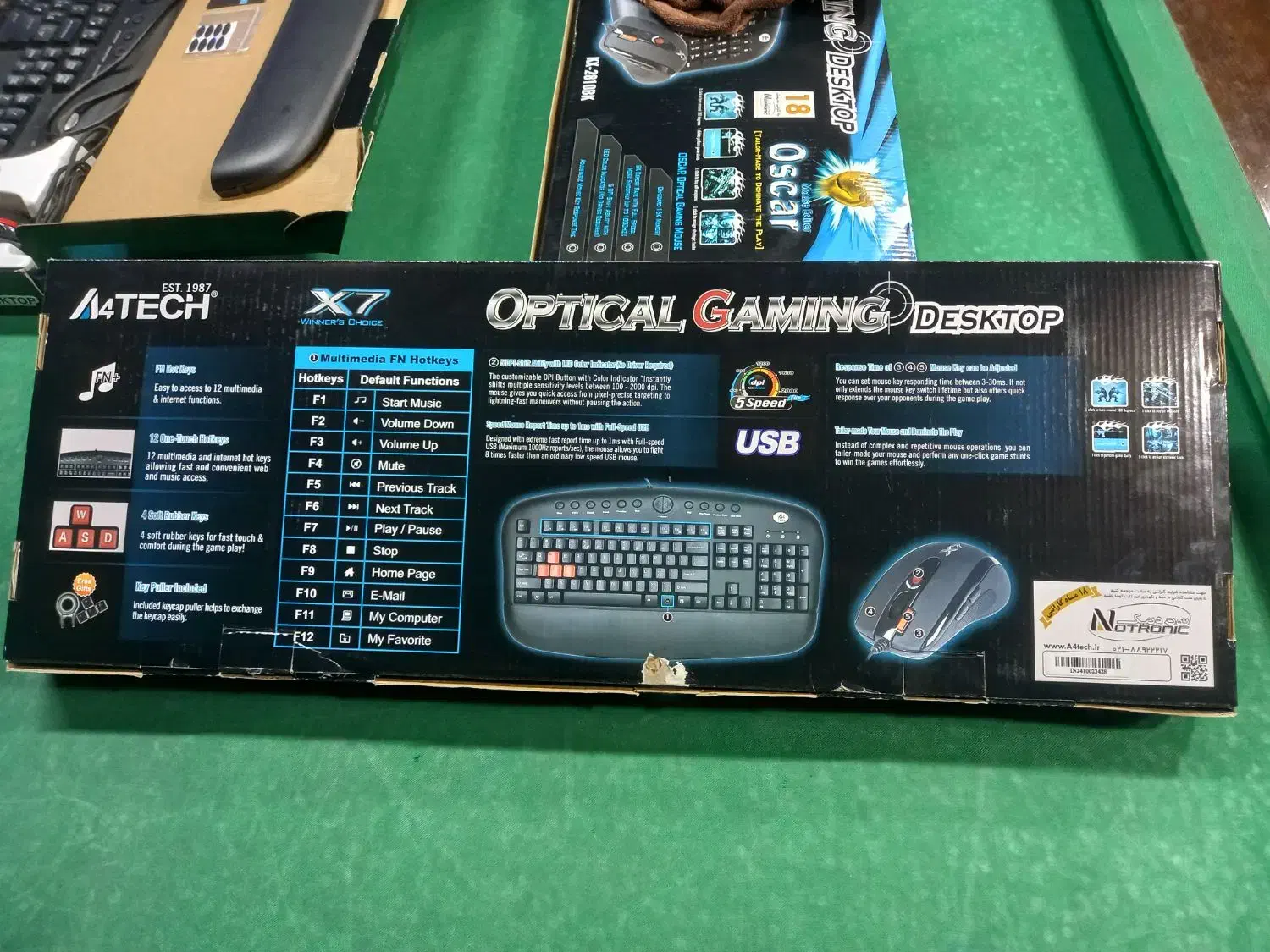 ۴ عدد ست کامل موس و کیبورد|قطعات و لوازم جانبی رایانه|ماهدشت, |دیوار