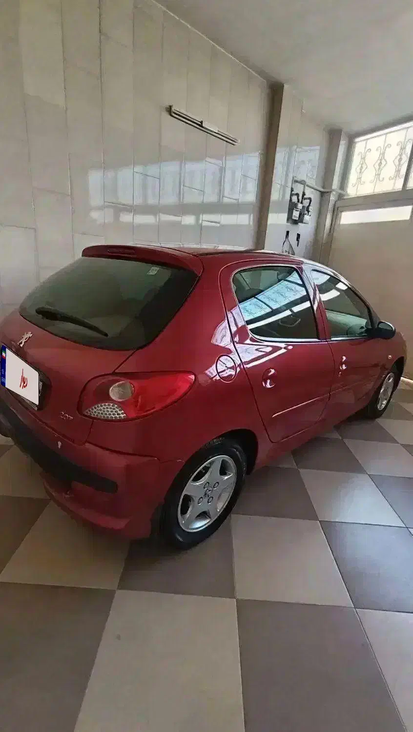 ۲۰۷ فرانسوی البالویی بدون رنگ بدون ضربه|خودرو سواری و وانت|اصفهان, باغ زرشک|دیوار