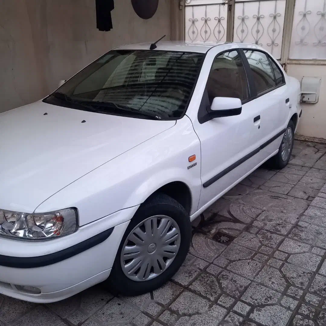 سمند سفید EF7|خودرو سواری و وانت|سنندج, |دیوار