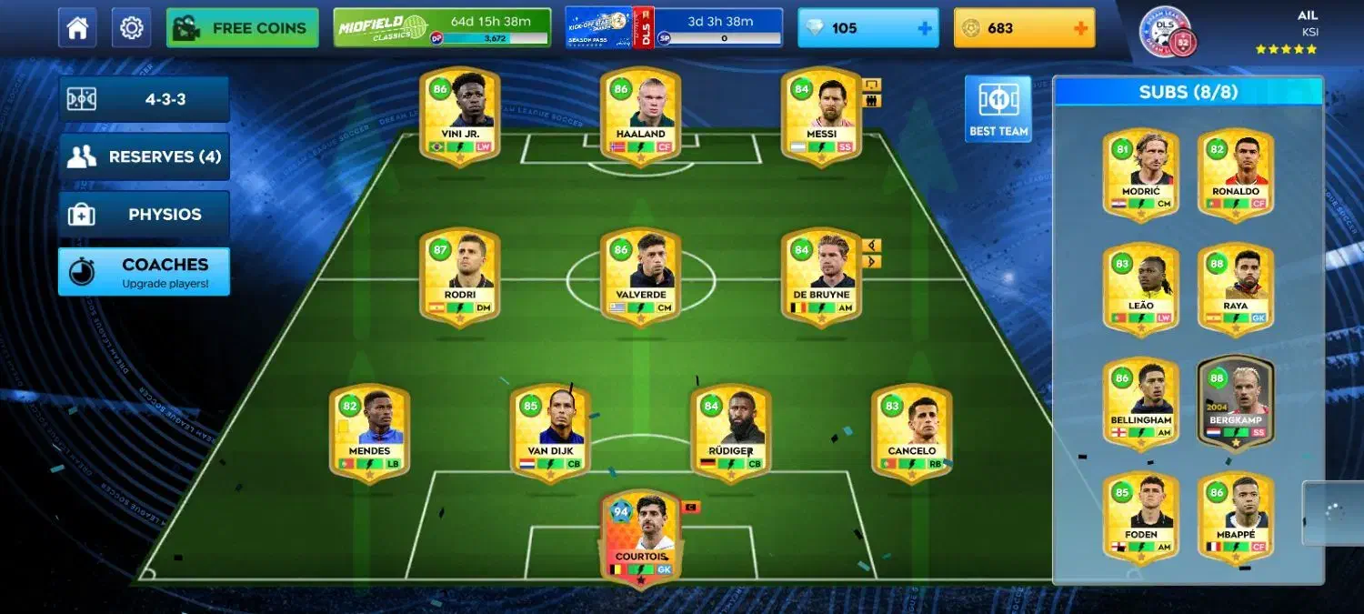 اکانت دریم لیگ 2026|کنسول، بازی ویدئویی و آنلاین|قم, زند آباد|دیوار