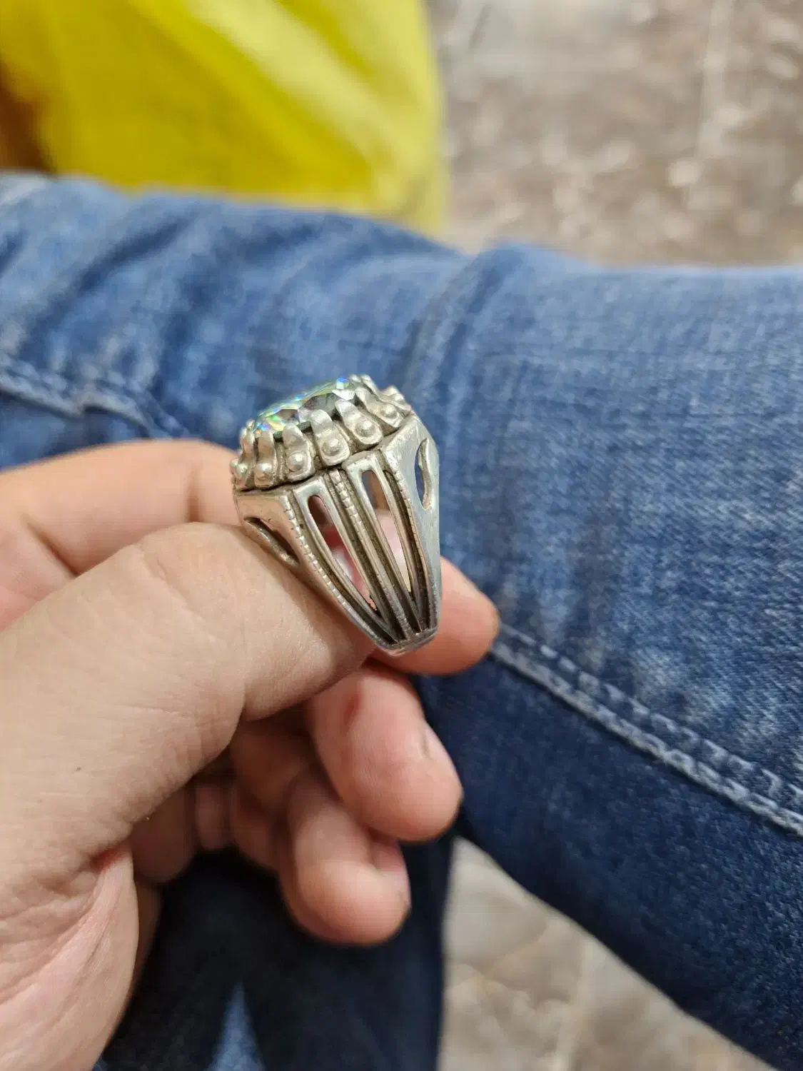 موزانایت یاهمان الماس روس بارکاب دستساز|جواهرات|تبریز, |دیوار