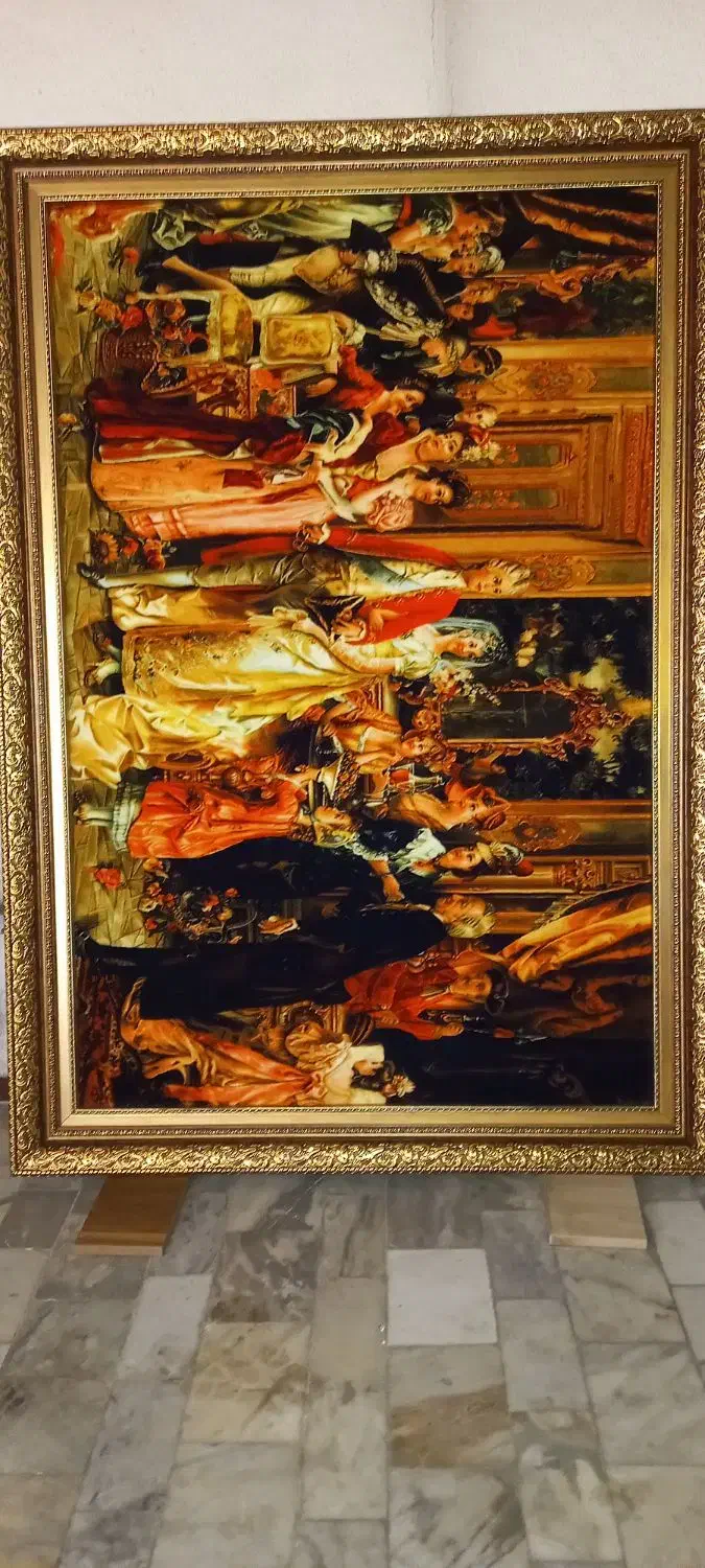 تابلو فرش ماشینی|تابلو فرش|تهران, آسمان|دیوار