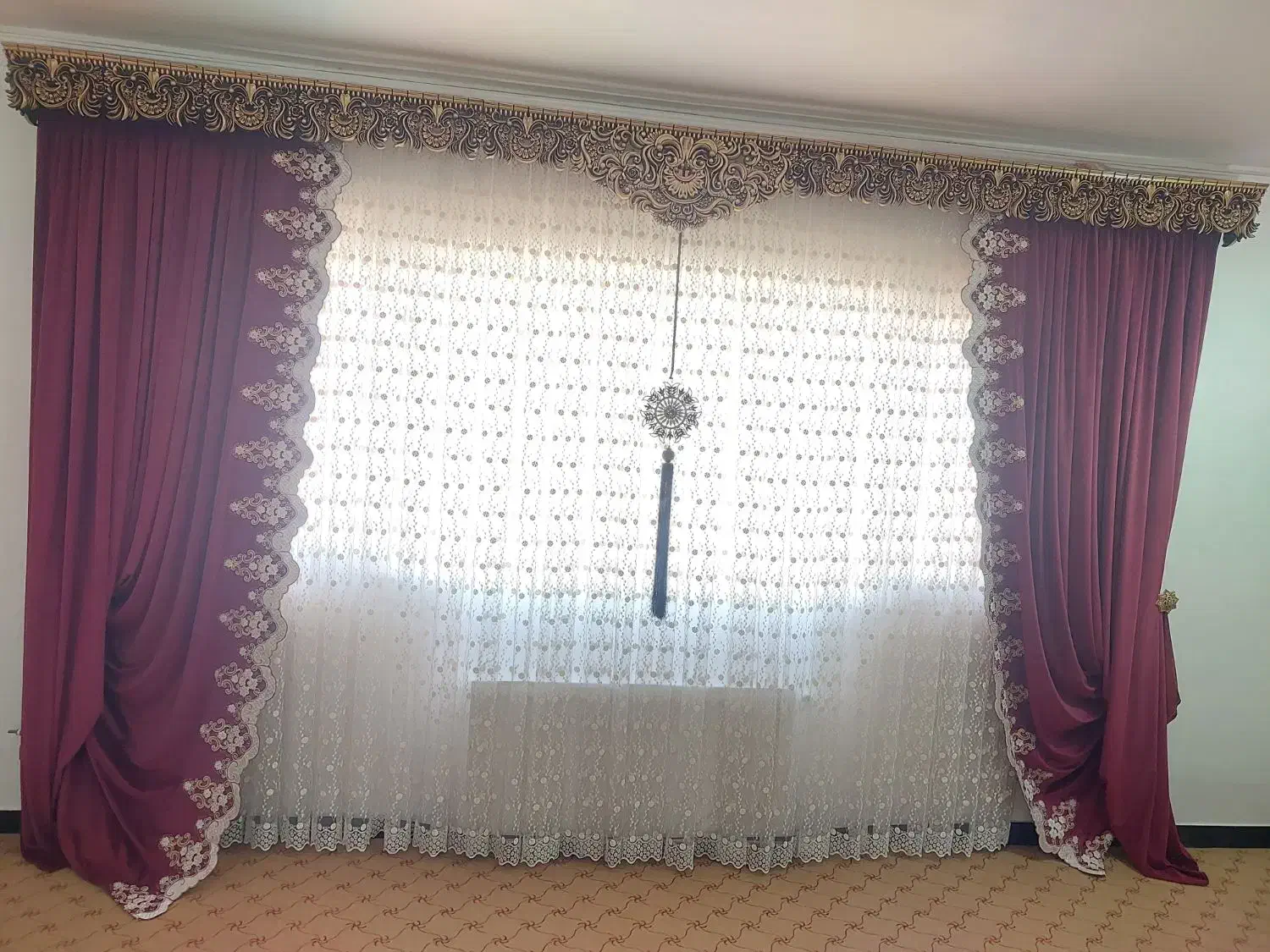 پرده و کتیبه شیک|پرده، رانر، رومیزی|مریوان, |دیوار